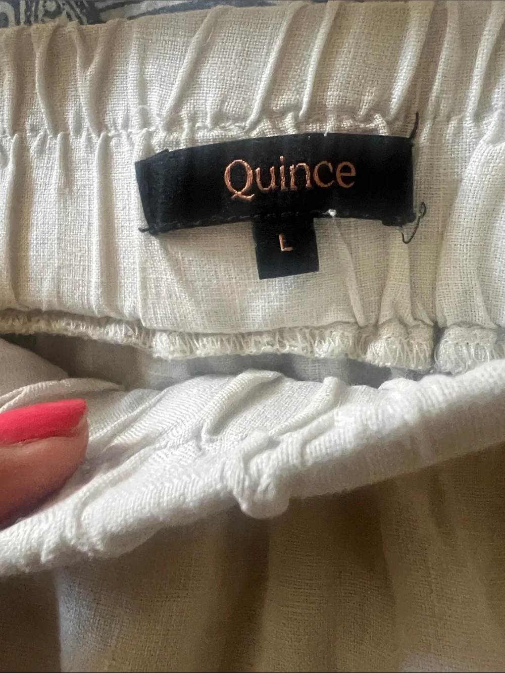 Sold sold sold Quince Sand European Linen Side Slit Maxi Skirt sand large